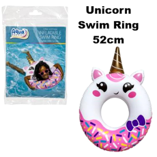 Aquanautics Unicorn Swim Ring 52cm
